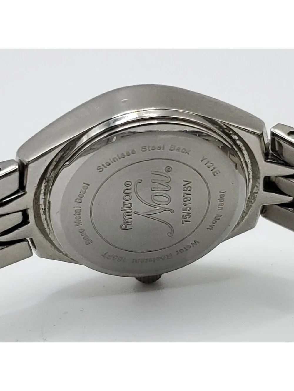Armitron Now Watch Women 24mm Silver Tone New Battery